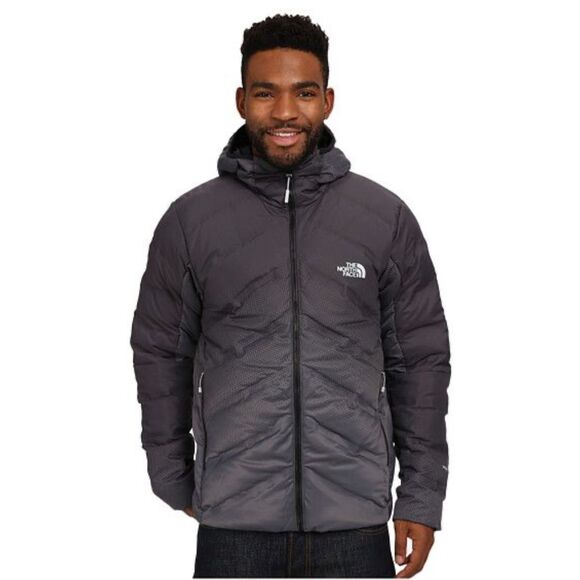 The North Face Fuseform Dot Matrix 700 Down Jacket, Black Gray, Men’s Large - Picture 1 of 12